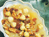 طريقة عمل طاجن المسقعة بالصنوبر الجيريتان 