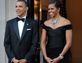 أوباما وزوجته يحتفلان بعيد "الهالوين"مع الأطفال فى البيت الأبيض