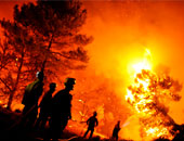 إجلاء المئات بسبب حرائق الغابات فى كاليفورنيا ونيو مكسيكو