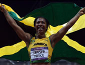 العداءة الجامايكية فريزر تحقق ذهبية 100 م