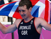 البريطانى براونلى يفوز بذهبية الترايثلون للرجال
