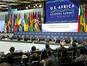 افتتاح الجلسة الأولى للاستثمار فى القمة الأفريقية الأمريكية