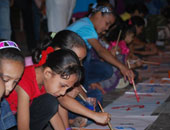 أطفال كوريا ومصر يبدعون بمعرض "مصر فى عيونهم"