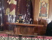 البابا فى أولى عظاته بعد30 يونيو بمناسبة عيد النيروز يرفض الحديث عن السياسة..تواضروس:مصر مثل المرأة التى تلد وتتألم..ومحفوظة من كل شر..ويؤكد: الأمور فى العالم تحسب بالورقة والقلم وفيها بالإيمان القوى