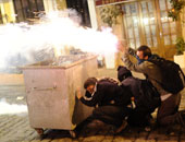 إصابة 9 فى اشتباكات مع محتجين باسطنبول بينهم 7 من عناصر الشرطة