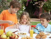 الأكل بالبصمة فى المدارس السويدية