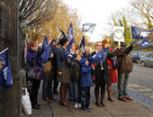 اتحادات عمال بريطانيا تنظم إضراباً عاماً احتجاجاً على سياسة الحكومة 