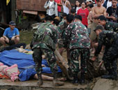 إصابة العشرات جراء تصادم قطار ركاب بحاجز خرسانى فى الفلبين