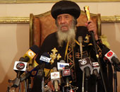 البابا يحتفل بنقل ملكية كنيسة القديسة هيلانة بالمعادى إلى الأوقاف القبطية