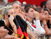 الجماهير الألمانية تحتفل فى أسبانيا بالفوز على إنجلترا
