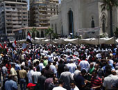 مظاهرة ضد روابط الألتراس بساحة القائد إبراهيم بالإسكندرية