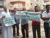 وقفة احتجاجية لمعلمى السنبلاوين بسبب إلغاء انتخابات النقابة