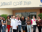 بالصور.. الفنانون يحتفلون بأطفال مرضى السرطان