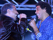 بالصور.. نجاح ساحق لحفل منير والشاب خالد 