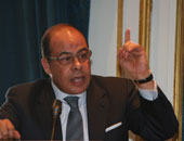 الفقى يفتتح "سوق الإعلام" ويرفض الحديث للصحفيين