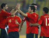 إسبانيا تنفرد بصدارة المجموعة الثانية بثلاثية فى شباك فنزويلا