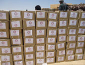 64 ألف كرتونة مواد غذائية مقدمة من القوات المسلحة لأهالى أسيوط