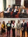 جانب من حوار السفير الألمانى فى القاهرة جانب من حوار السفير الألمانى فى القاهرة