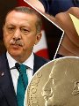 الرئيس التركى رجب طيب أردوغان والليرة التركية الرئيس التركى رجب طيب أردوغان والليرة التركية