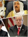 أمير الكويت وتميم والرئيس الأمريكى وزعيم كوريا الشمالية أمير الكويت وتميم والرئيس الأمريكى وزعيم كوريا الشمالية