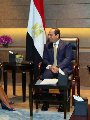 الرئيس عبد الفتاح السيسى مع كريستين لاجارد الرئيس عبد الفتاح السيسى مع كريستين لاجارد