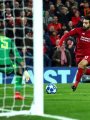 احتفال محمد صلاح مع لاعبى ليفربول احتفال محمد صلاح مع لاعبى ليفربول