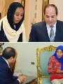 الرئيس السيسي ونحمدو سائقة الميكروباص وفتاة التروسيكل الرئيس السيسي ونحمدو سائقة الميكروباص وفتاة التروسيكل