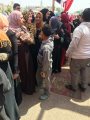 المواطنين أمام لجان الاستفتاء المواطنين أمام لجان الاستفتاء