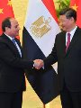 السيسى والرئيس الصينى السيسى والرئيس الصينى