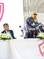 مرتضى منصور يقدم المدير الفنى الجديد فى مؤتمر صحفى مرتضى منصور يقدم المدير الفنى الجديد فى مؤتمر صحفى
