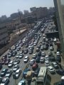 النشرة المرورية.. كثافات مرتفعة بمحاور القاهرة والجيزة 
