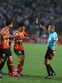 الحكم المغربى رضوان جيد مع لاعبى الترجى الحكم المغربى رضوان جيد مع لاعبى الترجى