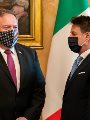 وزير الخارجية الامريكى مع رئيس الحكومة الايطالية وزير الخارجية الامريكى مع رئيس الحكومة الايطالية