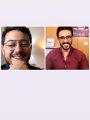المنشد مصطفى عاطف والزميل محمد أسعد المنشد مصطفى عاطف والزميل محمد أسعد