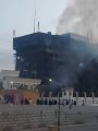 حريق مبنى مديرية الاسماعيلية حريق مبنى مديرية الاسماعيلية