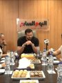 عمرو يوسف وكريم السبكي فى ندوة اليوم السابع