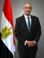 بدر عبد العاطى - وزير الخارجية 