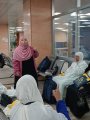 الحجيج فى مطار الأقصر الدولى خلال اللقاءات التوعوية الحجيج فى مطار الأقصر الدولى خلال اللقاءات التوعوية