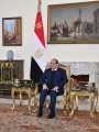  السيد الرئيس عبد الفتاح السيسي خلال اللقاء مع الأمير فيصل بن فرحان آل سعود