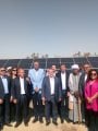 جولة محافظ البنك المركزى ووزير الزراعة ومحافظ أسوان بالنوبة