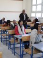 تلاميذ يؤدون الامتحانات