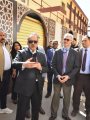 محافظ أسيوط خلال جولة بـ خان خليلى أسيوط 
