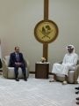 السيد الرئيس عبد الفتاح السيسى ونظيره القطرى