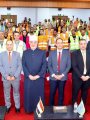 مفتى الجمهورية ومدير صندوق مكافحة الإدمان مع  المتعافين