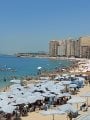 اقبال كبير على شواطئ الإسكندرية فى الأجازات