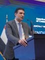 مهندس خالد هاشم وزير الصناعة خلال كلمته 