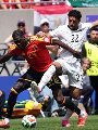 منتخب مصر في مباراة بلجيكا 