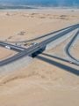 الطريق الصحراوي فى قنا بعد التطوير