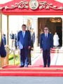 الرئيس السيسي وشي جين بينج في الاتحادية
