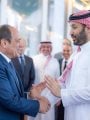 الرئيس عبد الفتاح السيسي والأمير محمد بن سلمان بن عبد العزيز آل سعود
